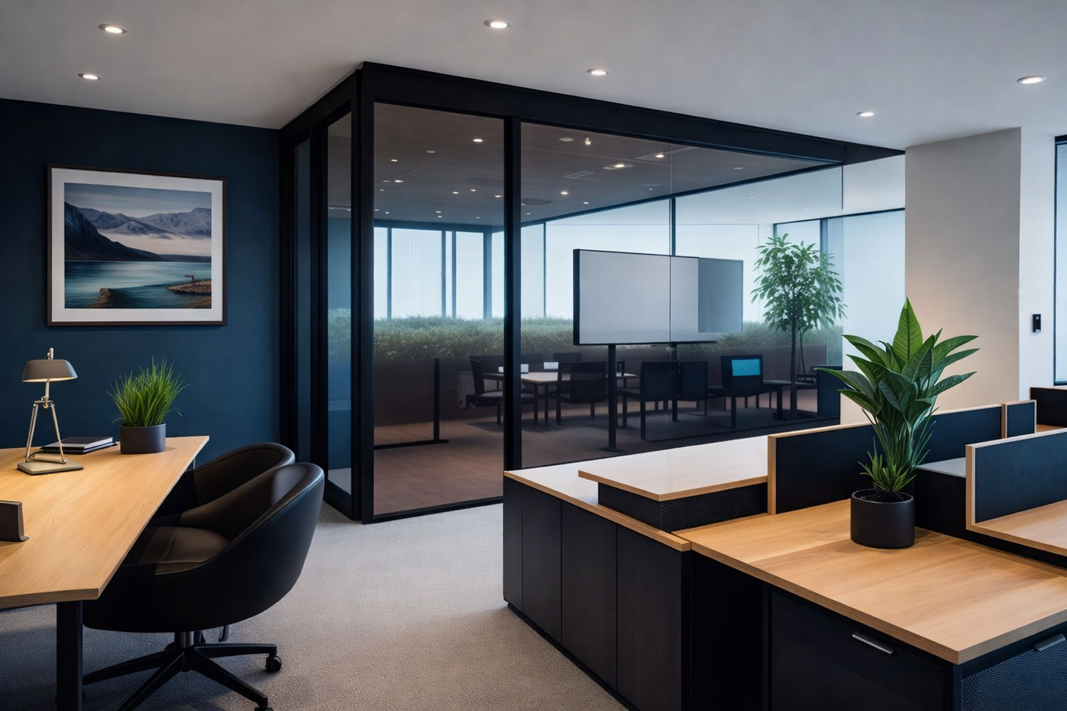 Finishing Kantor Engineering Pengelola Condo